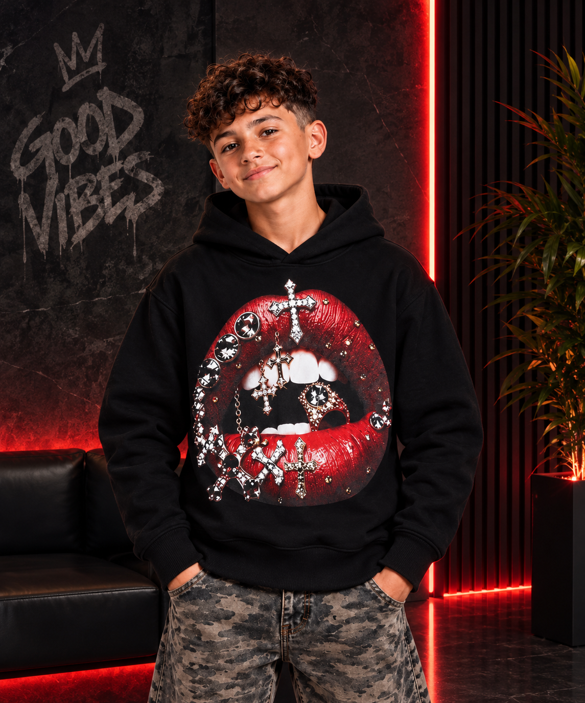 Felpa Royal Street black