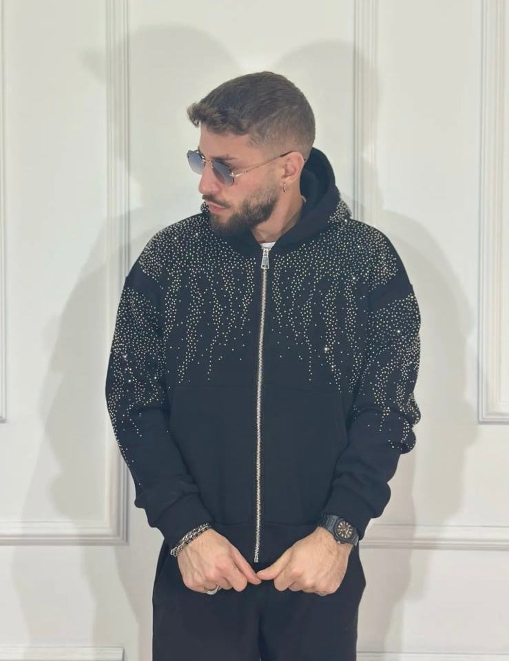 Felpa Zip Diamond