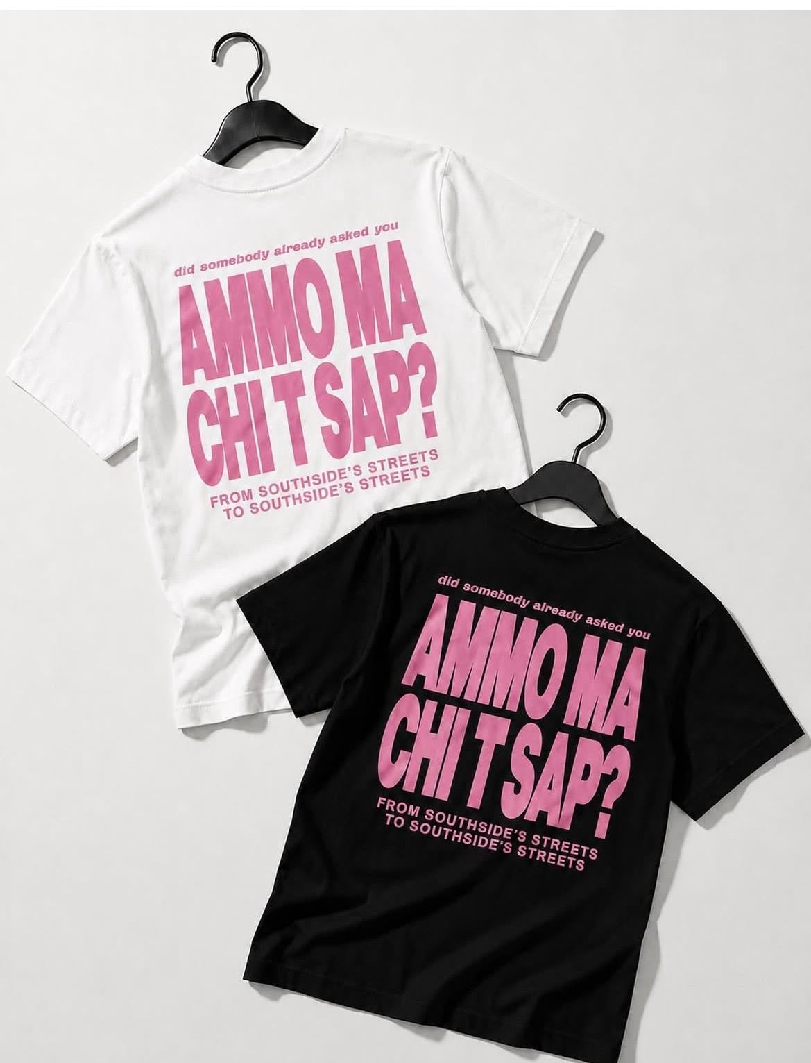 T-shirt “Ammo ma chi t sap” pink