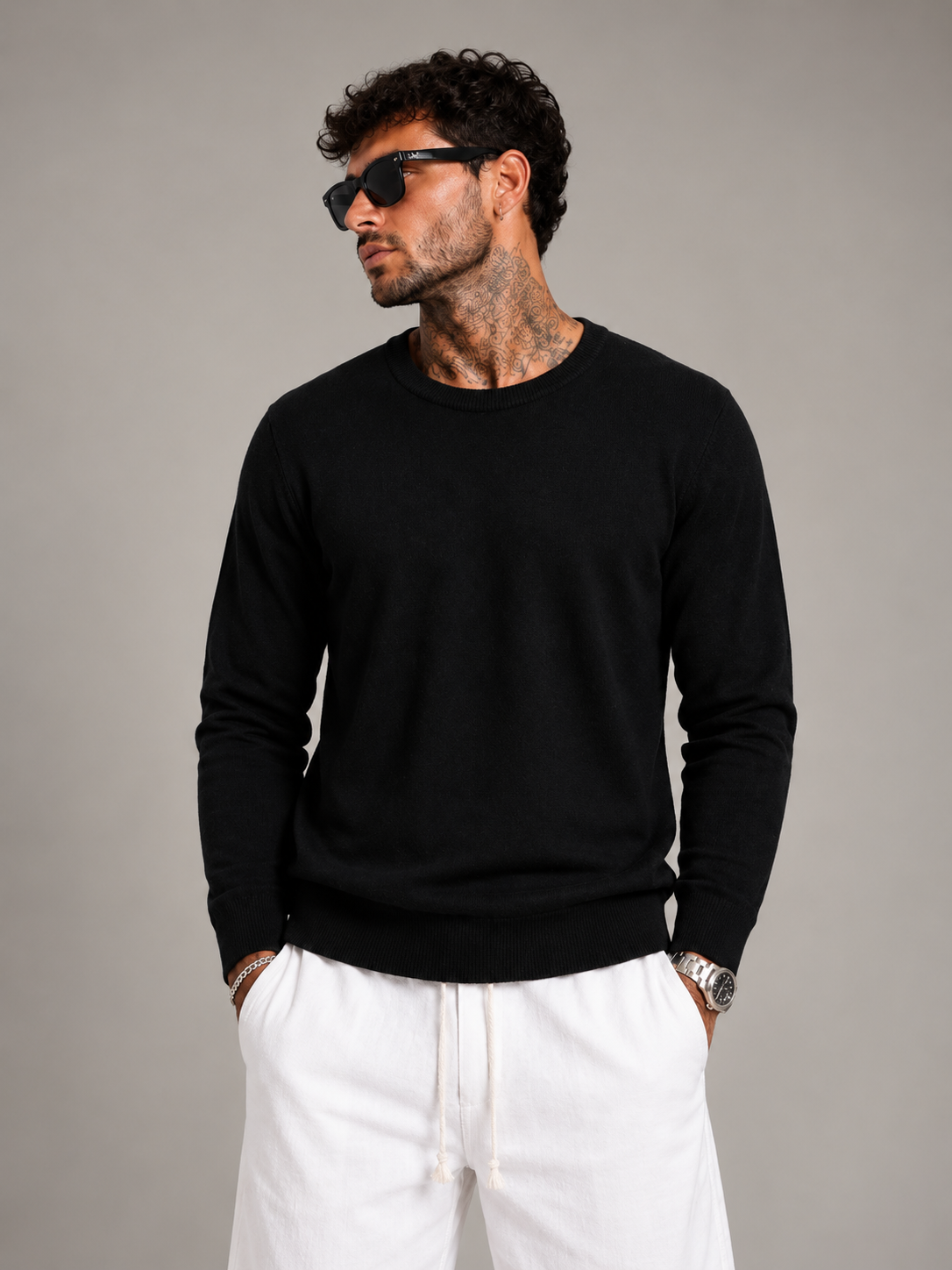 Maglia in lanetta black