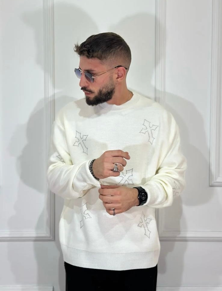 Maglione Diamond croci