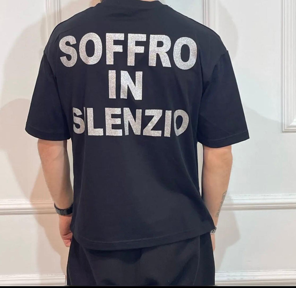 T-shirt  soffro in silenzio￼