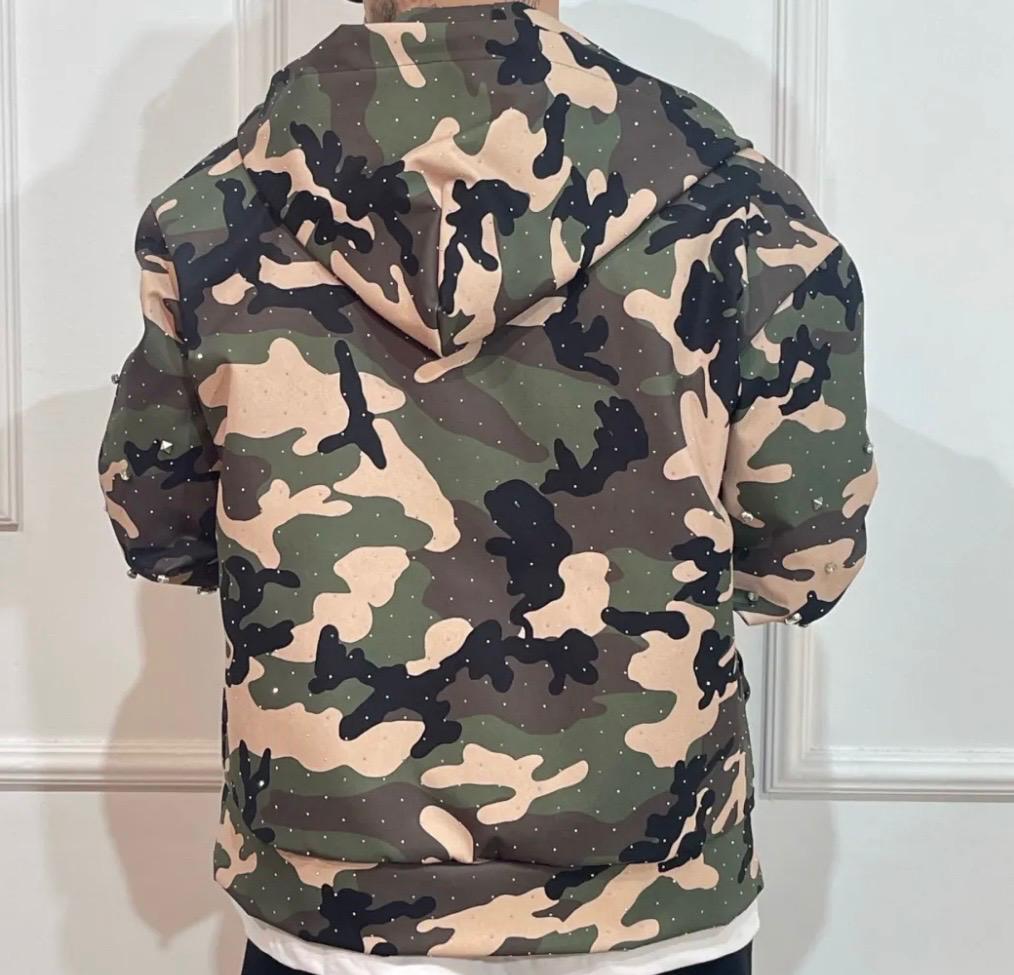 Felpa militare diamond