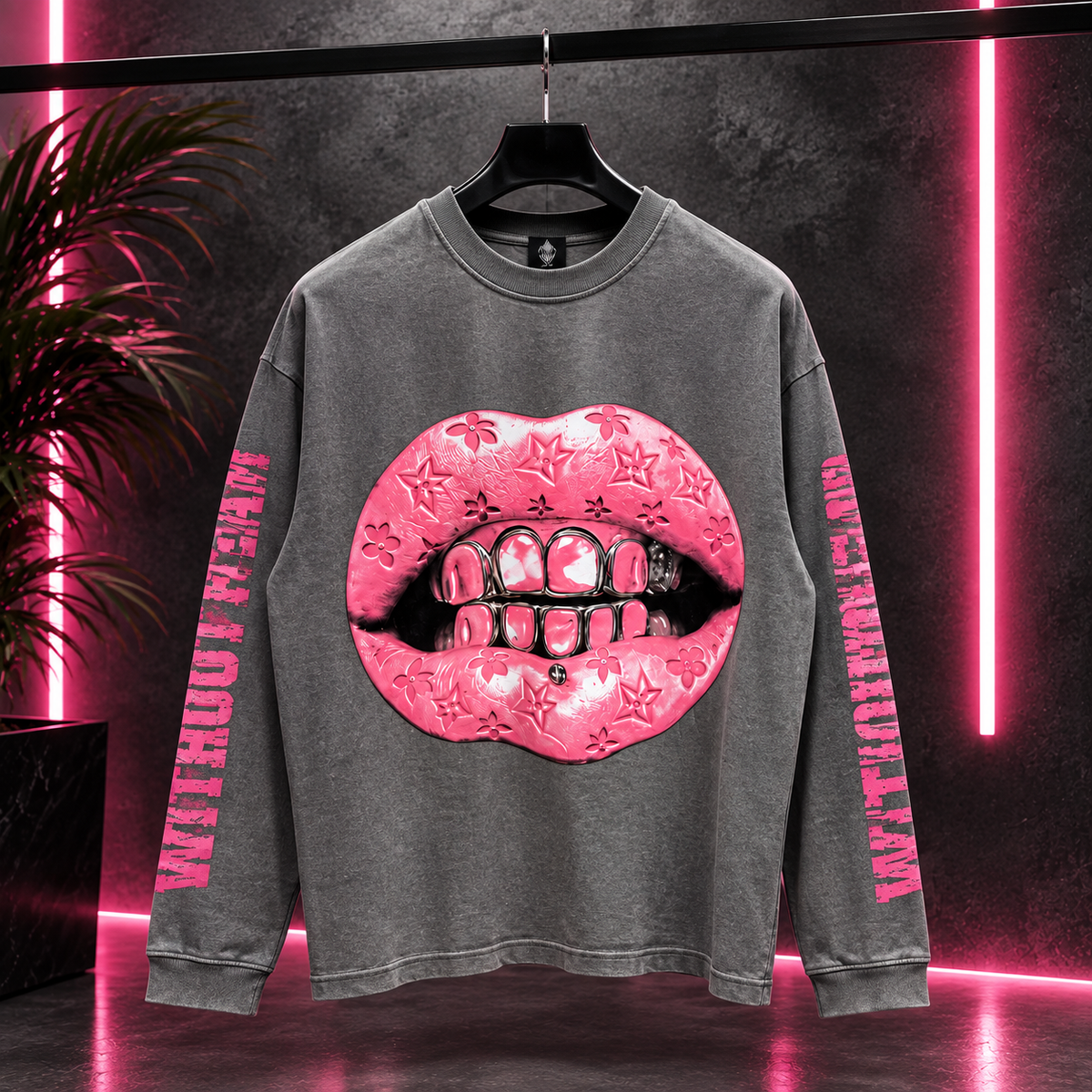 Long-sleeve grigia