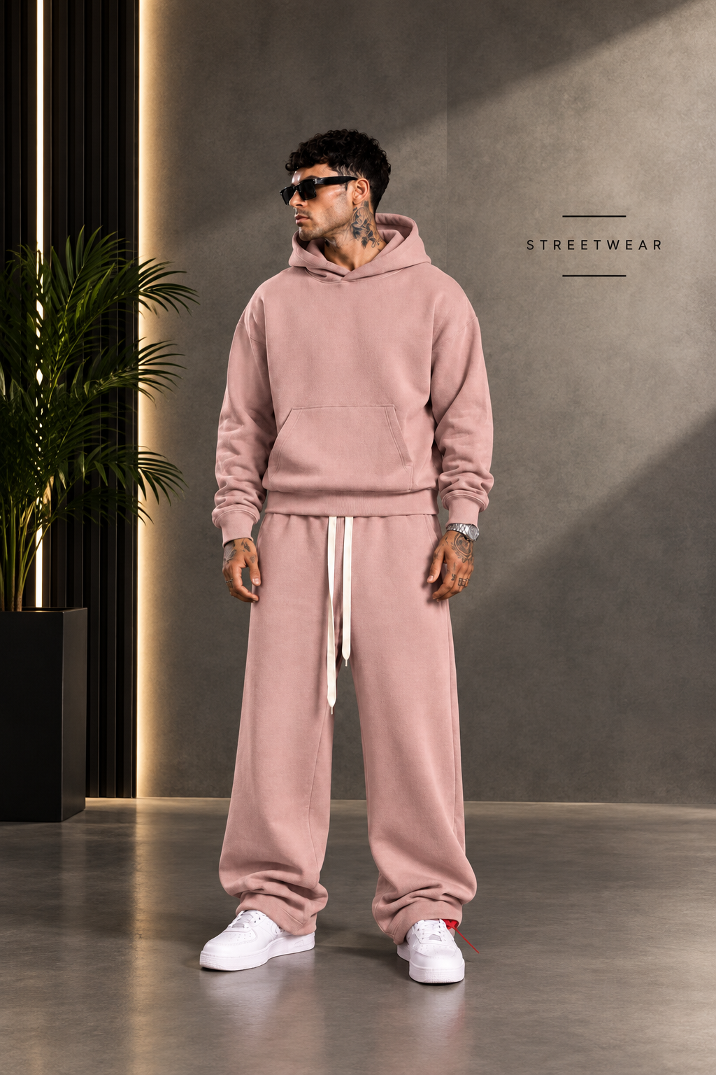 Tuta essential pink