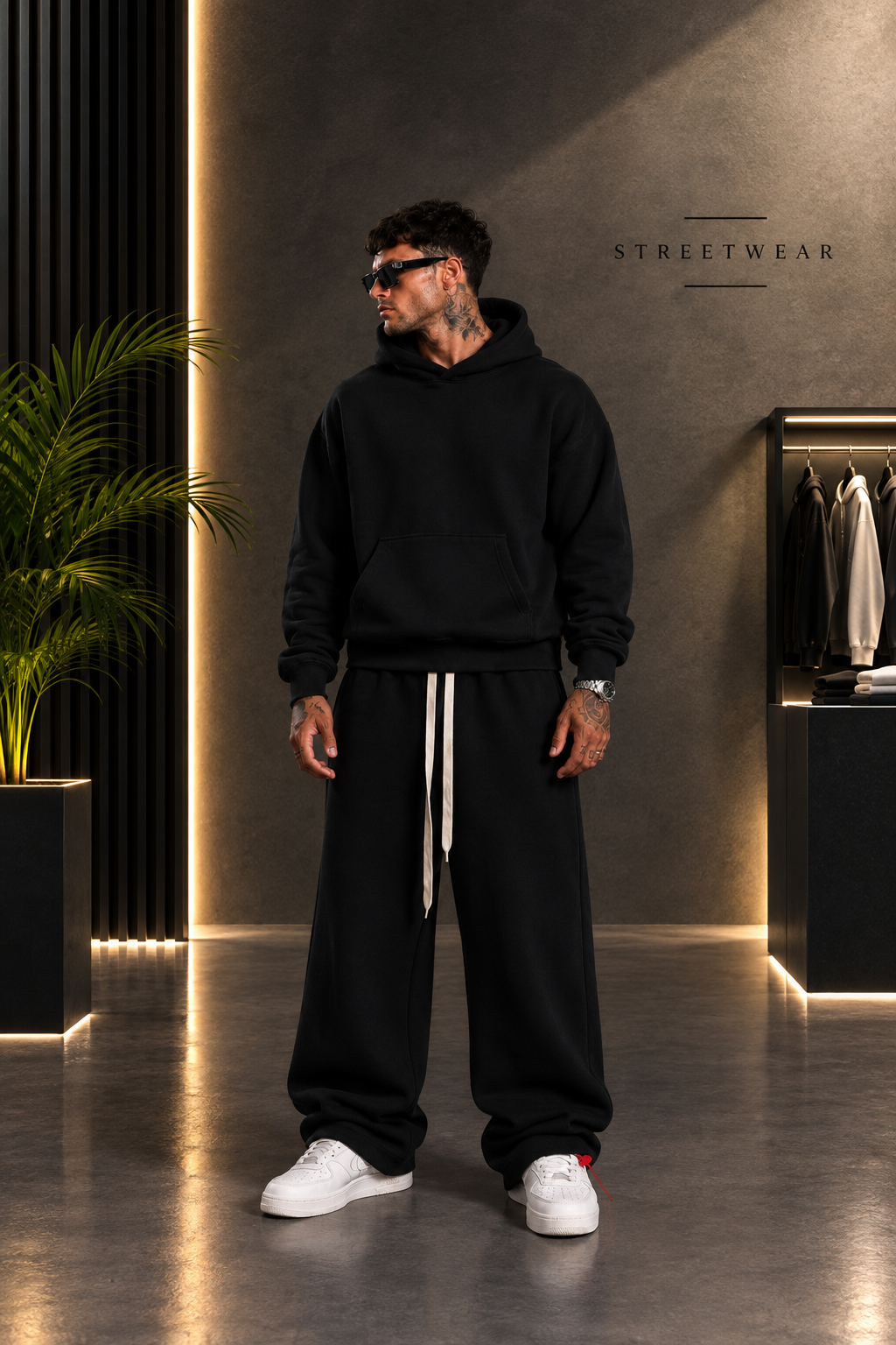 Tuta essential black