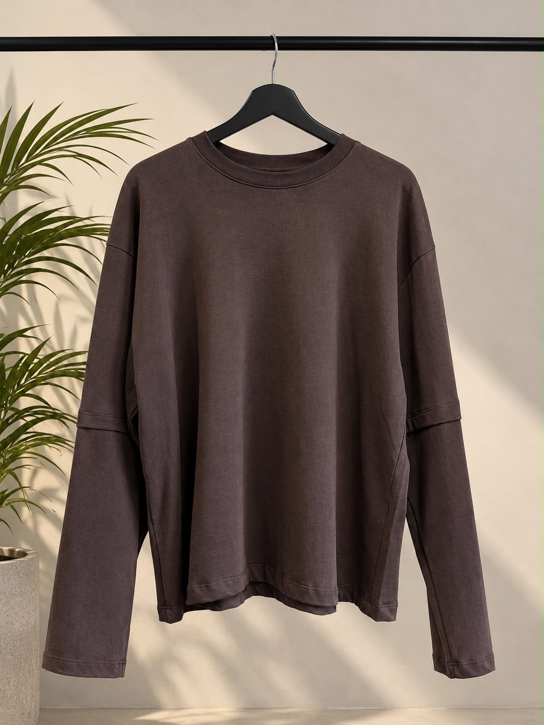 Long-Sleeve Marrone