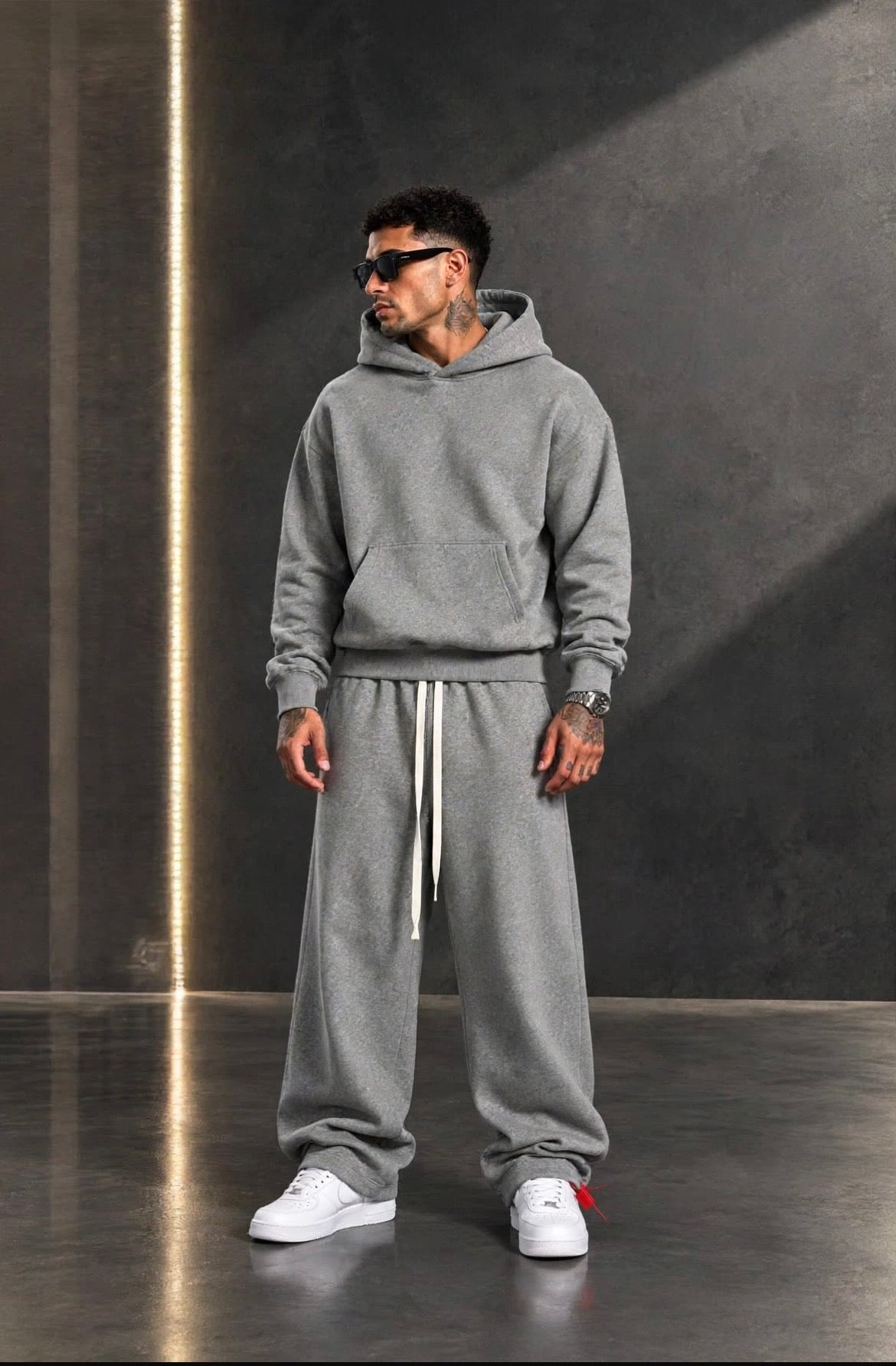 Tuta essential grigio Nike