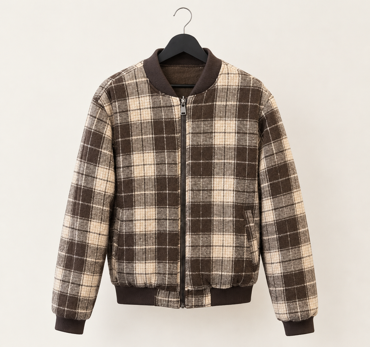 Bomber Vintage Effect marrone