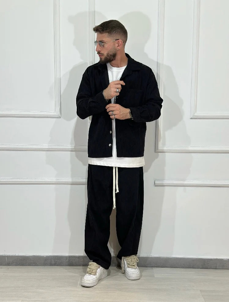 Coordinato in velluto